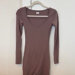 Wilfred Soft Long Sleeve Bodycon Dress